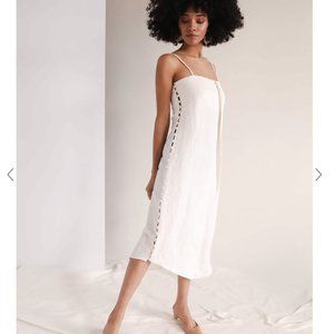 AJAIE ALAIE Full Moon Dress in Cloud (White)